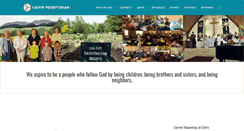 Desktop Screenshot of calvin-church.org